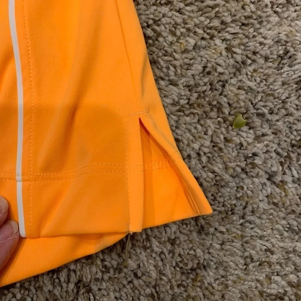Women’s Slazenger medium, orange, short sleeve golf shirt - Picture 4 of 5
